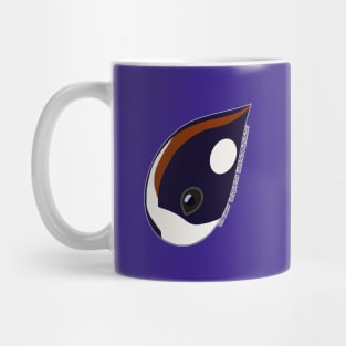 Harlequin Duck (Small Text) Mug